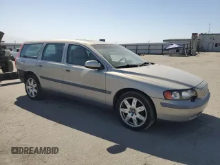 2002 Volvo V70 with VIN YV1SJ58DX21263405, listed as a Copart auction lot 69989364 with 133,710 mi miles and Salvage Title. Bid and sale history available at carsss.com. Image 4.