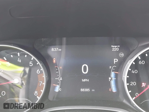 2019 Jeep Compass Limited z VIN 3C4NJDCB7KT678838, wystawiony jako IAAI lot #42193400 z przebiegiem 88 385 mil mil oraz . Historia ofert i sprzedaży dostępna na DreamBid. Obrazek 7.