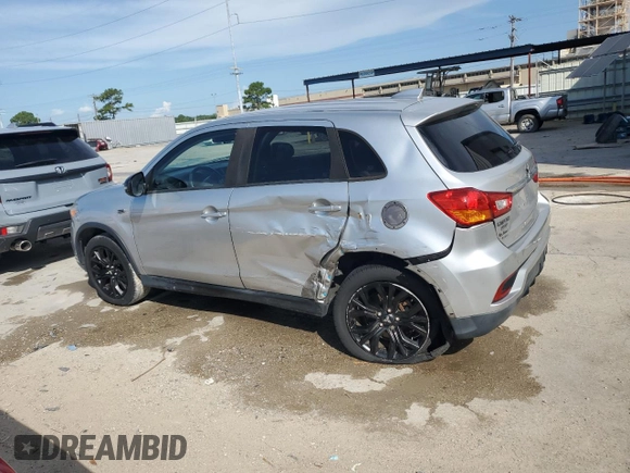 2018 Mitsubishi Outlander ES with VIN JA4AP3AU9JZ025070, listed as a Copart auction lot 61654985 with 122,303 mi miles and Salvage title. Bid and sale history available at DreamBid. Image 2.