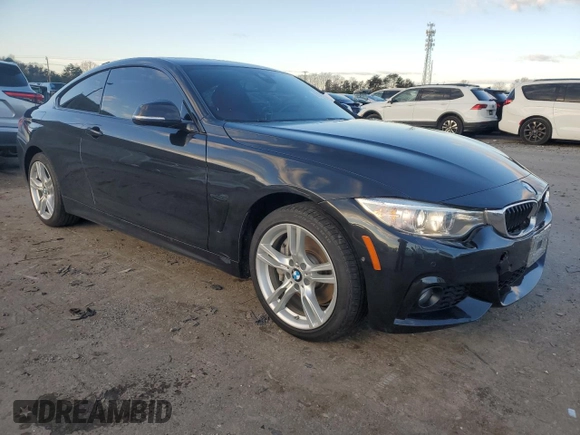 2017 BMW 4 Series 430i xDrive with VIN WBA4R9C3XHK878792, listed as a Copart auction lot 87185944 with 102,929 mi miles and Salvage Title. Bid and sale history available at DreamBid. Image 4.