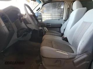 2011 Ford F-250 XL with VIN 1FT7W2AT8BEC35849, listed as a Copart auction lot 52497815 with 210,924 mi miles and Salvage title. Bid and sale history available at DreamBid. Image 7.