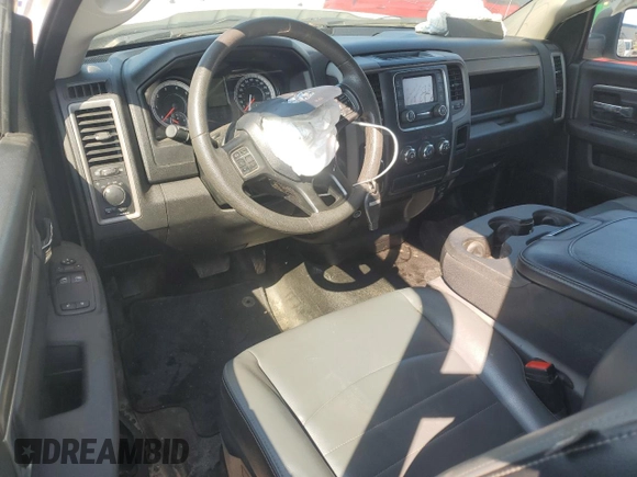 2021 Ram 1500 Tradesman with VIN 3C6JR6DG4MG614546, listed as a Copart auction lot 71808964 with 76,287 mi miles and Salvage title. Bid and sale history available at DreamBid. Image 8.