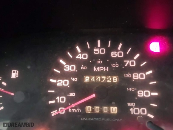 1997 Nissan Trucks 2WD XE with VIN 1N6SD16SXVC362299, listed as a IAAI auction lot 41941202 with 244,729 mi miles. Bid and sale history available at carsss.com. Image 7.