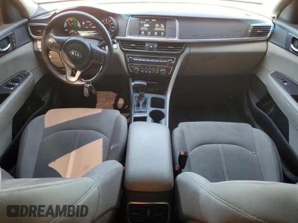 2017 Kia Optima Hybrid with VIN KNAGT4LC0H5007464, listed as a Copart auction lot 67412084 with 104,083 mi miles and Salvage Title. Bid and sale history available at carsss.com. Image 8.