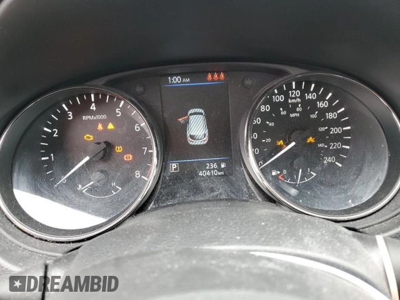 2023 Nissan Qashqai SV z VIN JN1BJ1BW2PW108093, wystawiony jako Copart lot #46395905 z przebiegiem 40 410 mil mil oraz Tytuł czysty. Historia ofert i sprzedaży dostępna na DreamBid. Obrazek 9.