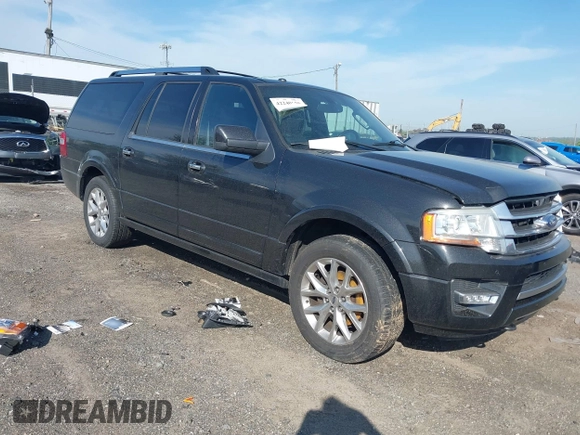 2015 Ford Expedition Max Limited with VIN 1FMJK2AT1FEF45991, listed as a IAAI auction lot 42240606 with 146,314 mi miles and . Bid and sale history available at DreamBid. Image 1.