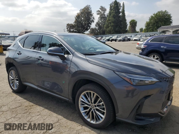 2022 Lexus NX with VIN JTJHKCEZXN5003615, listed as a Copart auction lot 55526274 with 14,425 mi miles and Salvage Title. Bid and sale history available at carsss.com. Image 4.