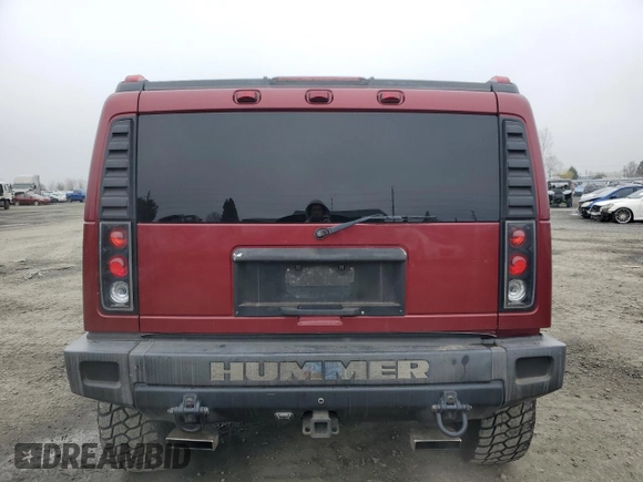 2003 Hummer H2 z VIN 5GRGN23U43H137876, wystawiony jako Copart lot #48081145 z przebiegiem 128 703 mil mil oraz Tytuł czysty. Historia ofert i sprzedaży dostępna na DreamBid. Obrazek 6.
