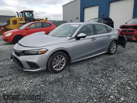 2024 Honda Civic Sedan EX with VIN 2HGFE2F34RH114120, listed as a Copart auction lot 83213734 with 10,748 mi miles and Salvage Title. Bid and sale history available at carsss.com. Image 1.