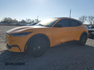 2022 Ford Mustang Mach-E California Route 1 with VIN 3FMTK2SU2NMA12766, listed as a Copart auction lot 46367135 with 22,549 mi miles and Salvage Title. Bid and sale history available at DreamBid. Image 1.