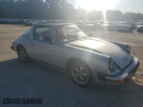1975 Porsche 911 with VIN 9115210875, listed as a Copart auction lot 53238675 with 79,430 mi miles and Salvage title. Bid and sale history available at DreamBid. Image 4.