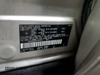 2022 Toyota Venza LE with VIN JTEAAAAH2NJ094133, listed as a Copart auction lot 61101714 with 47,223 mi miles and Salvage Title. Bid and sale history available at carsss.com. Image 12.