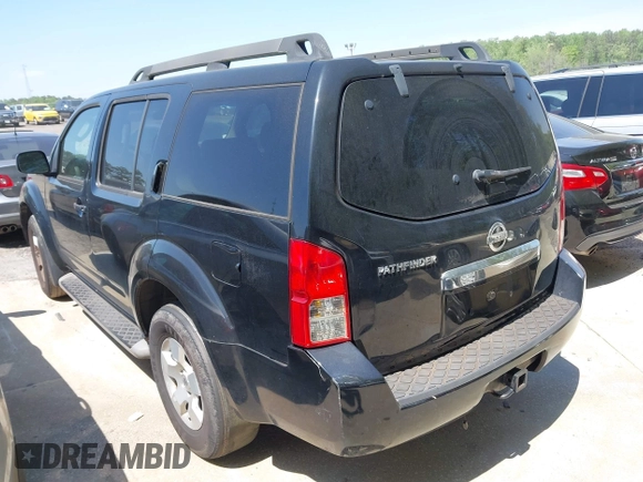 2009 Nissan Pathfinder S with VIN 5N1AR18B49C608651, listed as a IAAI auction lot 42015628 with 215,531 mi miles. Bid and sale history available at carsss.com. Image 3.