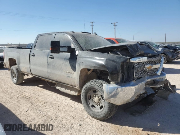 2019 Chevrolet Silverado 3500HD Work Truck with VIN 1GC4KVCYXKF191324, listed as a Copart auction lot 74964434 with 212,240 mi miles and Salvage Title. Bid and sale history available at carsss.com. Image 4.