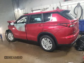 2023 Mitsubishi Outlander ES z VIN JA4J3TA80PZ009900, wystawiony jako Copart lot #44241325 z przebiegiem 38 486 mil mil oraz Szkoda całkowita • Salvage title. Historia ofert i sprzedaży dostępna na DreamBid. Obrazek 2.