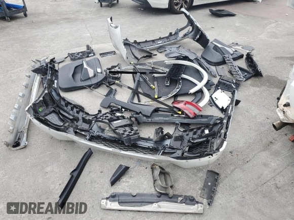 2023 BMW X5 xDrive40i with VIN 5UXCR6C02P9P07428, listed as a Copart auction lot 53520485 with 46,006 mi miles and Salvage title. Bid and sale history available at DreamBid. Image 13.