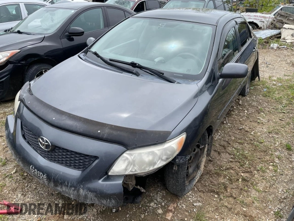 2009 Toyota Corolla with VIN 2T1BU40E49C067431, listed as a Copart auction lot 70030084 with 301,997 mi miles and Salvage Title. Bid and sale history available at carsss.com. Image 1.