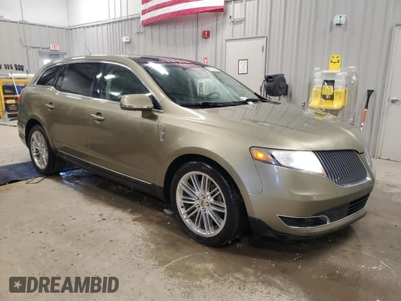 2013 Lincoln MKT EcoBoost with VIN 2LMHJ5AT7DBL53281, listed as a Copart auction lot 51778475 with 201,240 mi miles and Clean Title. Bid and sale history available at carsss.com. Image 4.