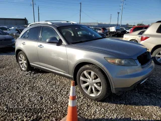 2008 Infiniti FX with VIN JNRAS08W58X205386, listed as a Copart auction lot 78461794 with 218,297 mi miles and Salvage Title. Bid and sale history available at DreamBid. Image 4.