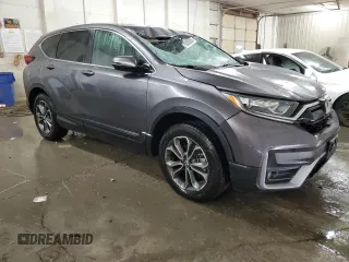 2020 Honda CR-V EX with VIN 7FARW2H52LE020925, listed as a Copart auction lot 50383055 with 45,290 mi miles and Salvage Title. Bid and sale history available at carsss.com. Image 4.