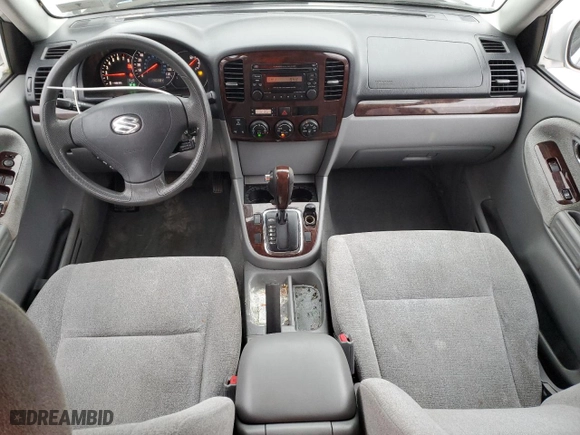 2005 Suzuki XL-7 LX with VIN JS3TX92V654108114, listed as a Copart auction lot 81158564 with 130,384 mi miles and Salvage Title. Bid and sale history available at carsss.com. Image 8.