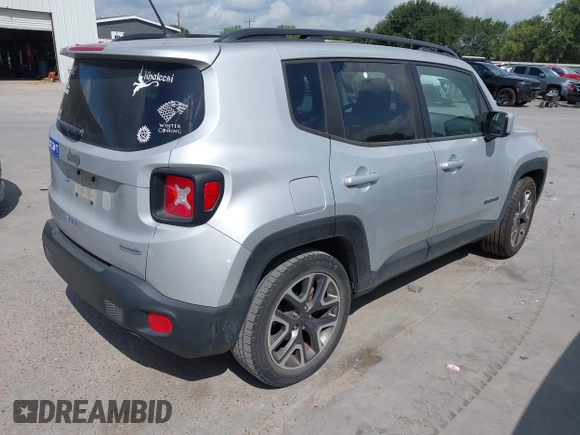 2017 Jeep Renegade Latitude with VIN ZACCJABB6HPG33008, listed as a IAAI auction lot 42541485 with 84,469 mi miles and . Bid and sale history available at DreamBid. Image 4.