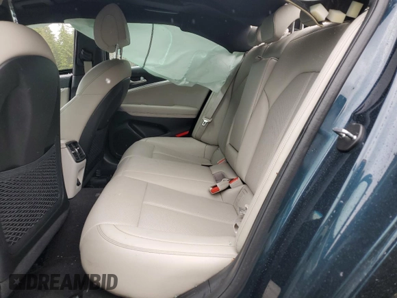 2023 Genesis G70 2.0T with VIN KMTG34TA2PU123742, listed as a Copart auction lot 58624065 with 41,929 mi miles and Salvage title. Bid and sale history available at DreamBid. Image 10.