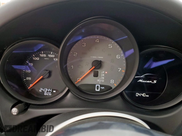 2021 Porsche Macan S with VIN WP1AB2A50MLB36586, listed as a Copart auction lot 50349235 with 24,344 mi miles and Clean title. Bid and sale history available at DreamBid. Image 9.