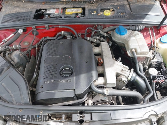 2002 Audi A4 1.8T with VIN WAULC68EX2A313915, listed as a IAAI auction lot 40235630 with 139,422 mi miles. Bid and sale history available at carsss.com. Image 10.