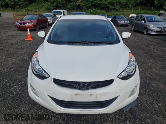 2013 Hyundai Elantra GLS with VIN 5NPDH4AE8DH434199, listed as a Copart auction lot 64002625 with 233,546 mi miles and Salvage title. Bid and sale history available at DreamBid. Image 5.