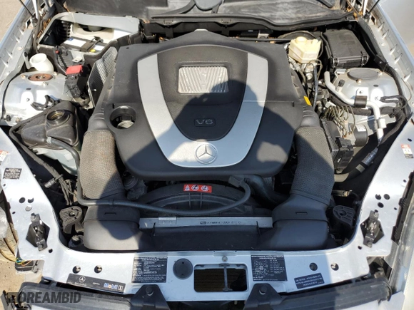 2006 Mercedes-Benz SLK-Class 3.5L with VIN WDBWK56F56F100161, listed as a Copart auction lot 44066365 with 24,960 mi miles and Salvage Title. Bid and sale history available at carsss.com. Image 12.