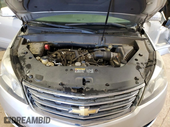 2015 Chevrolet Traverse LT with VIN 1GNKRGKD5FJ324711, listed as a Copart auction lot 50052505 with 126,555 mi miles and Salvage Title. Bid and sale history available at carsss.com. Image 12.