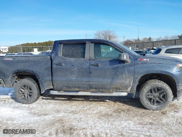 2022 Chevrolet Silverado 1500 LTD LT Trail Boss with VIN 1GCPYFED0NZ217749, listed as a IAAI auction lot 41259033 with NaN miles. Bid and sale history available at carsss.com. Image 13.