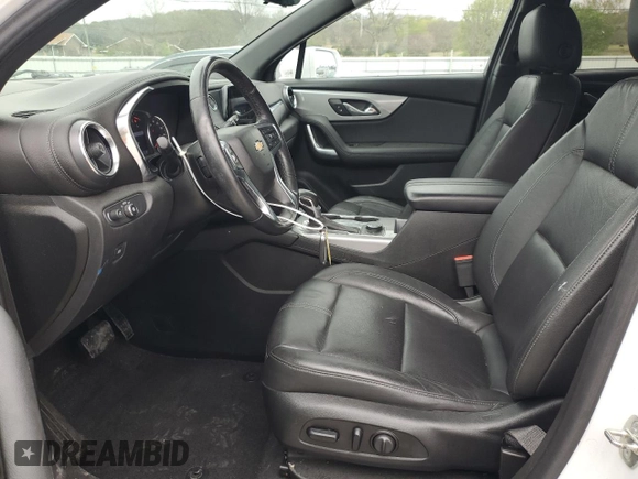 2020 Chevrolet Blazer LT z VIN 3GNKBDRS2LS608427, wystawiony jako Copart lot #51131155 z przebiegiem 45 280 mil mil oraz Szkoda całkowita • Salvage title. Historia ofert i sprzedaży dostępna na DreamBid. Obrazek 7.