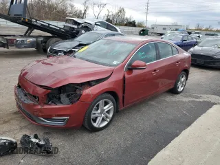 2015 Volvo S60 T5 Drive-E Premier with VIN YV126MFK2F1345891, listed as a Copart auction lot 77655143 with 88,716 mi miles. Bid and sale history available at carsss.com. Image 1.