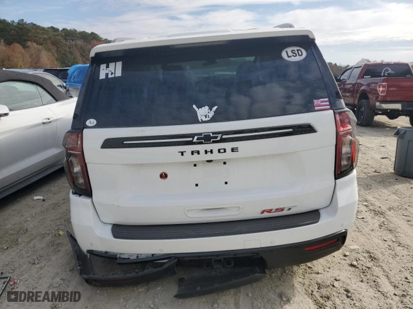 2024 Chevrolet Tahoe RST with VIN 1GNSKRKD7RR319435, listed as a Copart auction lot 78903654 with 3,194 mi miles and Salvage Title. Bid and sale history available at carsss.com. Image 6.