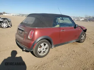 2007 MINI Convertible with VIN WMWRF33557TG17353, listed as a Copart auction lot 78946104 with 98,362 mi miles and Salvage Title. Bid and sale history available at DreamBid. Image 3.