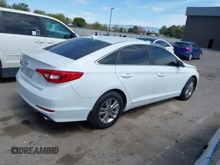 2016 Hyundai Sonata 2.4L with VIN 5NPE24AF6GH353754, listed as a IAAI auction lot 42117960 with 160,383 mi miles and . Bid and sale history available at carsss.com. Image 4.