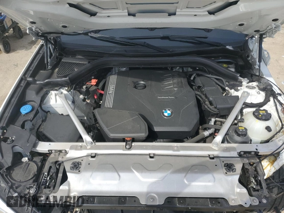 2021 BMW X3 xDrive30i with VIN 5UXTY5C0XM9E14243, listed as a Copart auction lot 50963755 with 27,539 mi miles and Non Repairable. Bid and sale history available at DreamBid. Image 12.