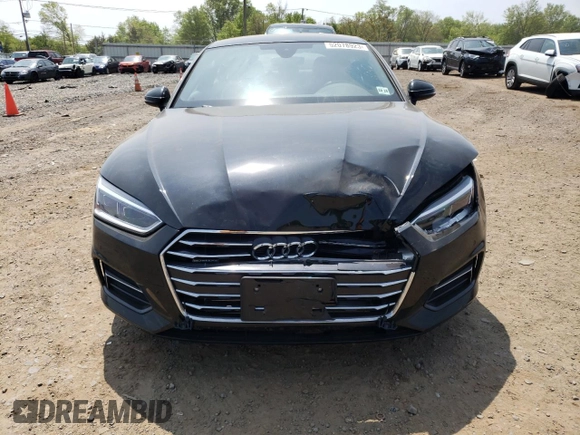 2019 Audi A5 Sportback Premium Plus with VIN WAUBNCF51KA081535, listed as a Copart auction lot 52078923 with 18,867 mi miles. Bid and sale history available at carsss.com. Image 5.