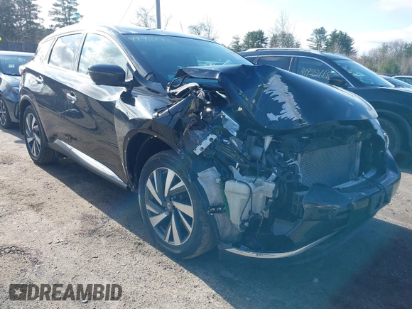 2018 Nissan Murano Platinum with VIN 5N1AZ2MH3JN186056, listed as a IAAI auction lot 41921938 with 67,843 mi miles and . Bid and sale history available at carsss.com. Image 1.