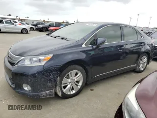 2010 Lexus HS with VIN JTHBB1BA3A2035327, listed as a Copart auction lot 74959394 with Not Provided miles and Non Repairable. Bid and sale history available at carsss.com. Image 1.