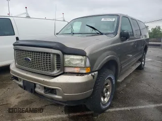 2003 Ford Excursion Limited z VIN 1FMNU43S03EB70747, wystawiony jako Copart lot #58024235 z przebiegiem 199 836 mil mil oraz Tytuł czysty. Historia ofert i sprzedaży dostępna na DreamBid. Obrazek 1.