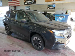 2025 Subaru Forester Premium z VIN JF2SLDBC1SH458876, wystawiony jako Copart lot #57756475 z przebiegiem 57 mil mil oraz Szkoda całkowita • Salvage title. Historia ofert i sprzedaży dostępna na DreamBid. Obrazek 4.