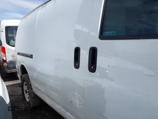 2014 Chevrolet Express Cargo Van with VIN 1GCWGFCA0E1205946, listed as a IAAI auction lot 41685687 with 317,212 mi miles. Bid and sale history available at carsss.com. Image 13.