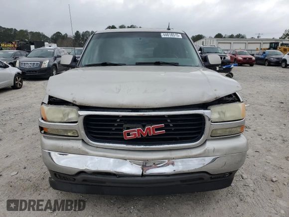 2005 GMC Yukon SLE with VIN 1GKEC13V55R161252, listed as a Copart auction lot 44818515 with 191,506 mi miles and Salvage Title. Bid and sale history available at carsss.com. Image 5.