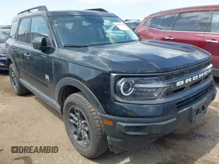2024 Ford Bronco Sport Big Bend with VIN 3FMCR9B65RRE20371, listed as a IAAI auction lot 42677120 with 52,897 mi miles and . Bid and sale history available at DreamBid. Image 1.