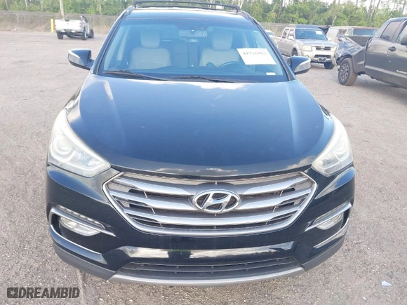 2017 Hyundai Santa Fe Sport 2.4L with VIN 5XYZU3LBXHG425791, listed as a IAAI auction lot 41926062 with 162,817 mi miles. Bid and sale history available at carsss.com. Image 6.