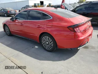 2020 Hyundai Sonata Hybrid Ultimate with VIN KMHL34JJ6LA009976, listed as a Copart auction lot 71633664 with 56,756 mi miles and Salvage Title. Bid and sale history available at carsss.com. Image 2.