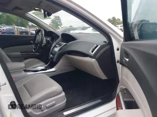 2015 Acura TLX V6 Tech with VIN 19UUB2F55FA024728, listed as a IAAI auction lot 41933939 with 185,413 mi miles. Bid and sale history available at carsss.com. Image 5.